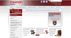Desktop Screenshot of hagyardpharmacy.com